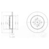 DELPHI BG4539 Brake Disc